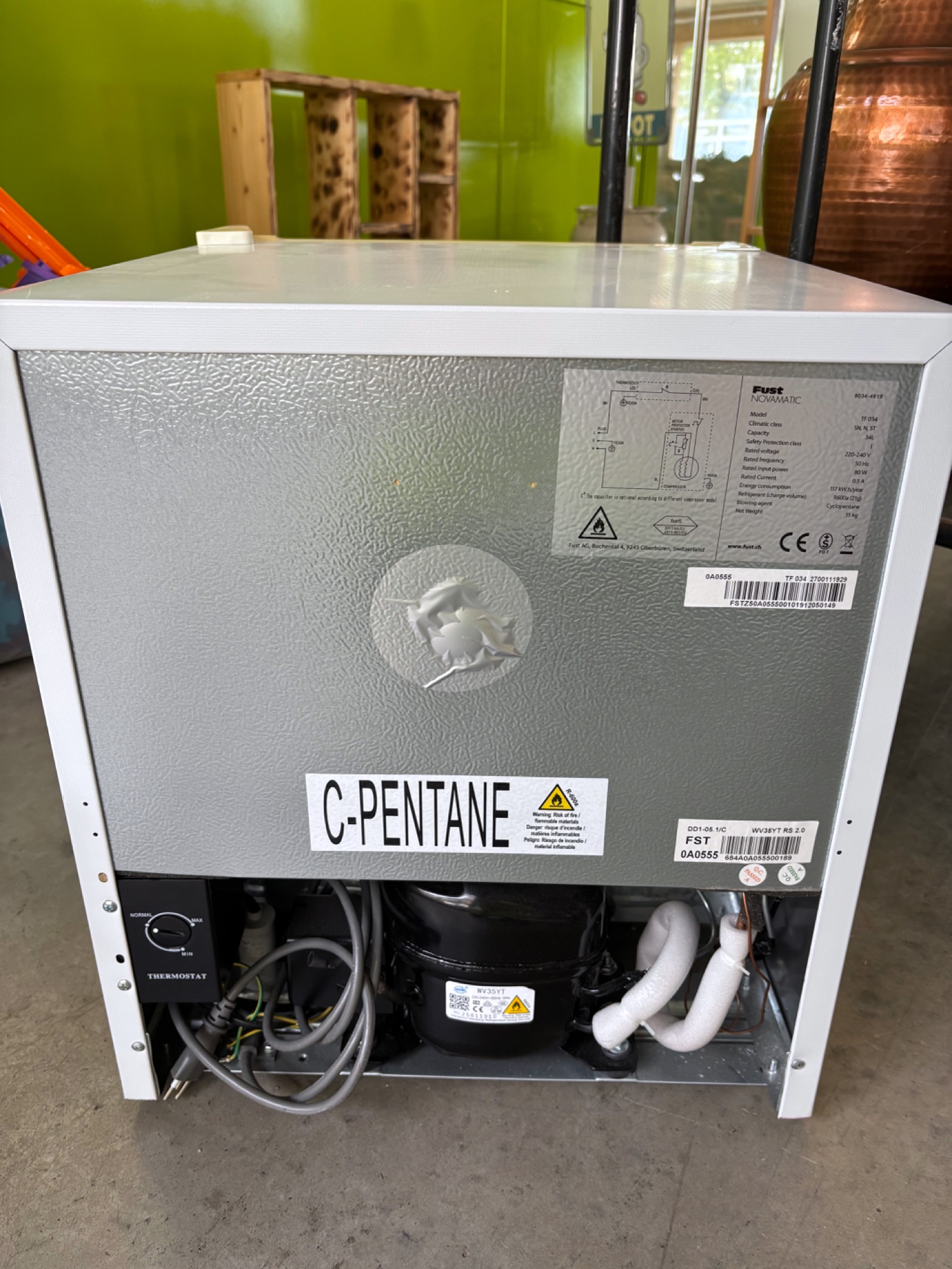 Novamatic TF 034 Tiefkühlbox, 34 Liter – Bild 3