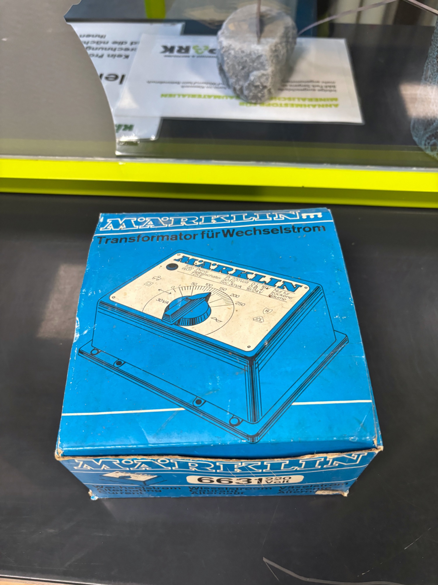 Märklin 6631 Trafo für Wechselstrom, mit Schachtel – Bild 3