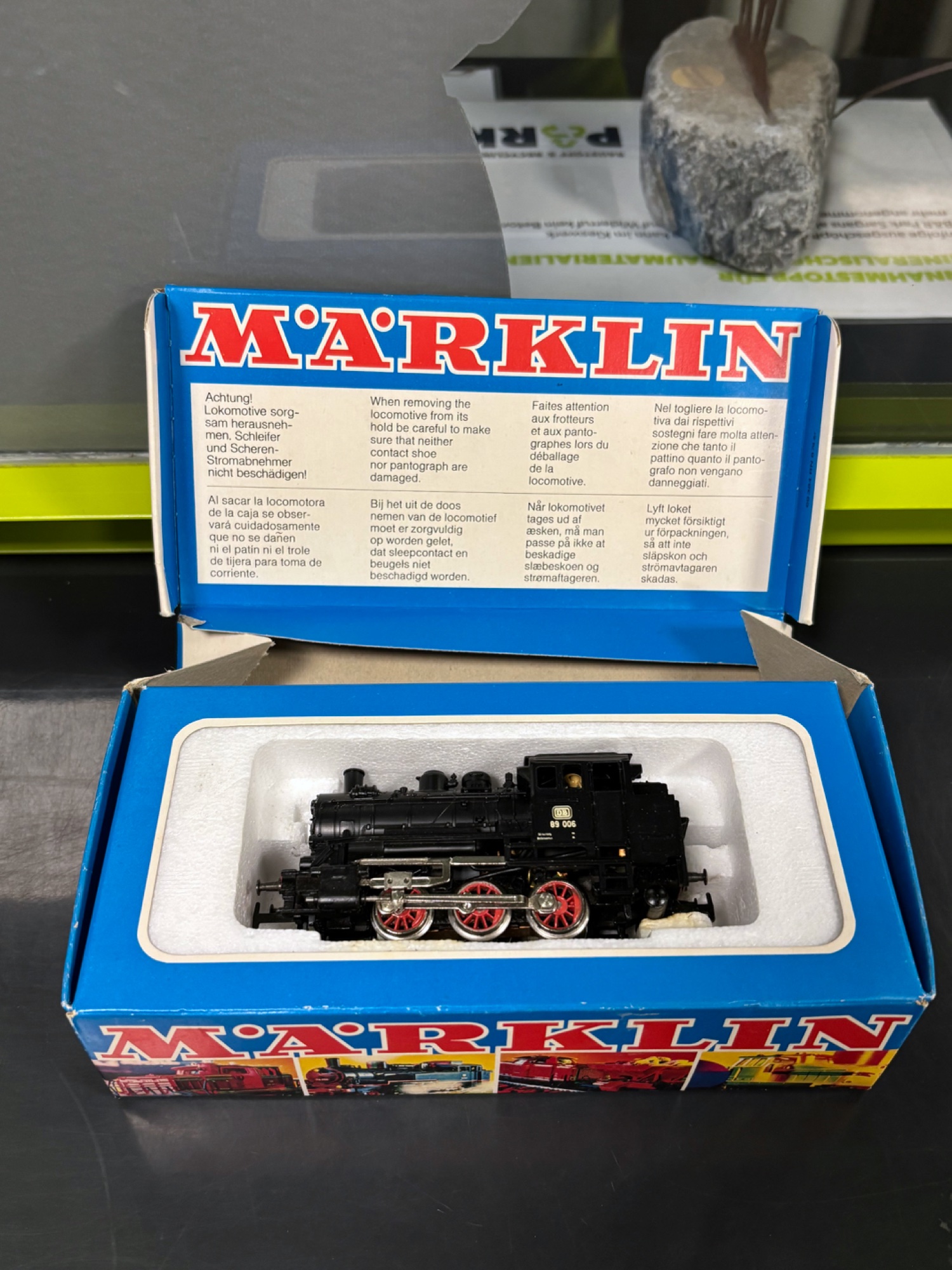 Märklin H0 Dampflok BR 89 006 in Originalschachtel
