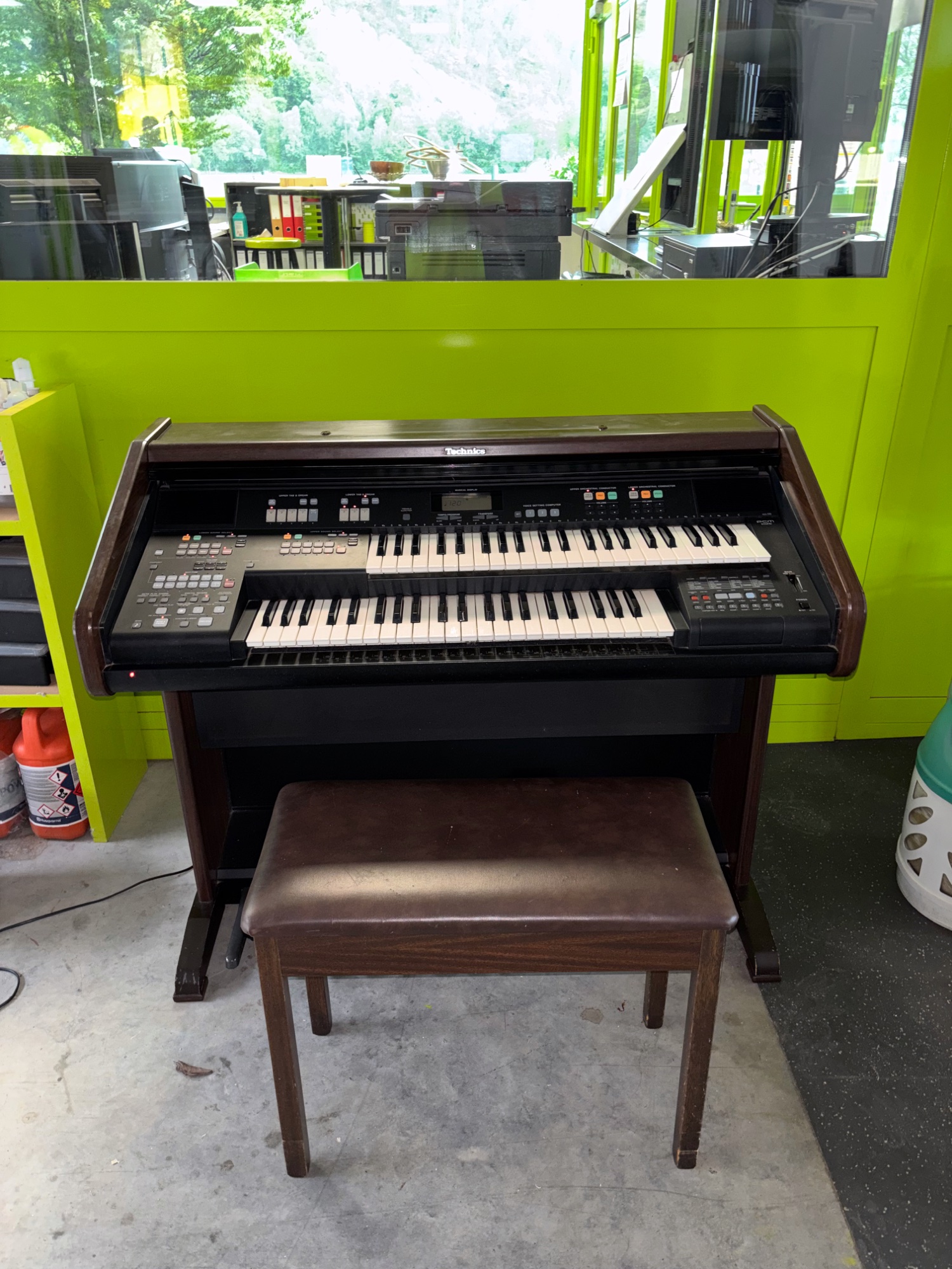 Technics SX-EN3 Heimorgel mit Sitzbank