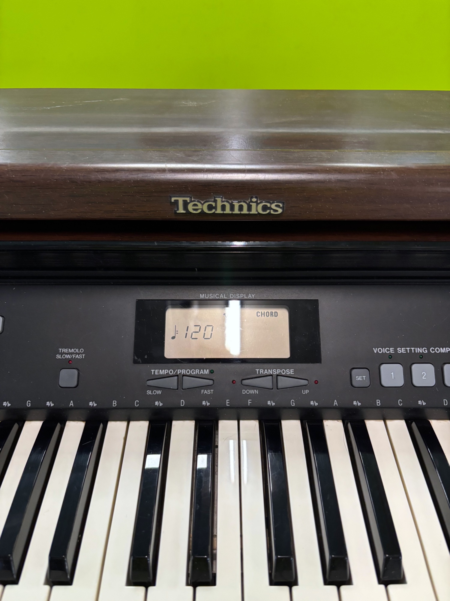 Technics SX-EN3 Heimorgel mit Sitzbank – Bild 2