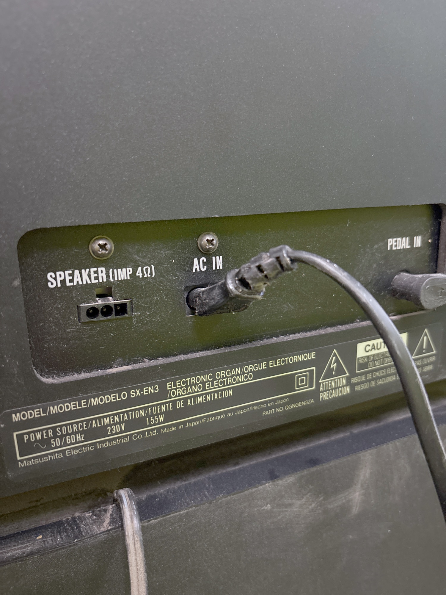 Technics SX-EN3 Heimorgel mit Sitzbank – Bild 6