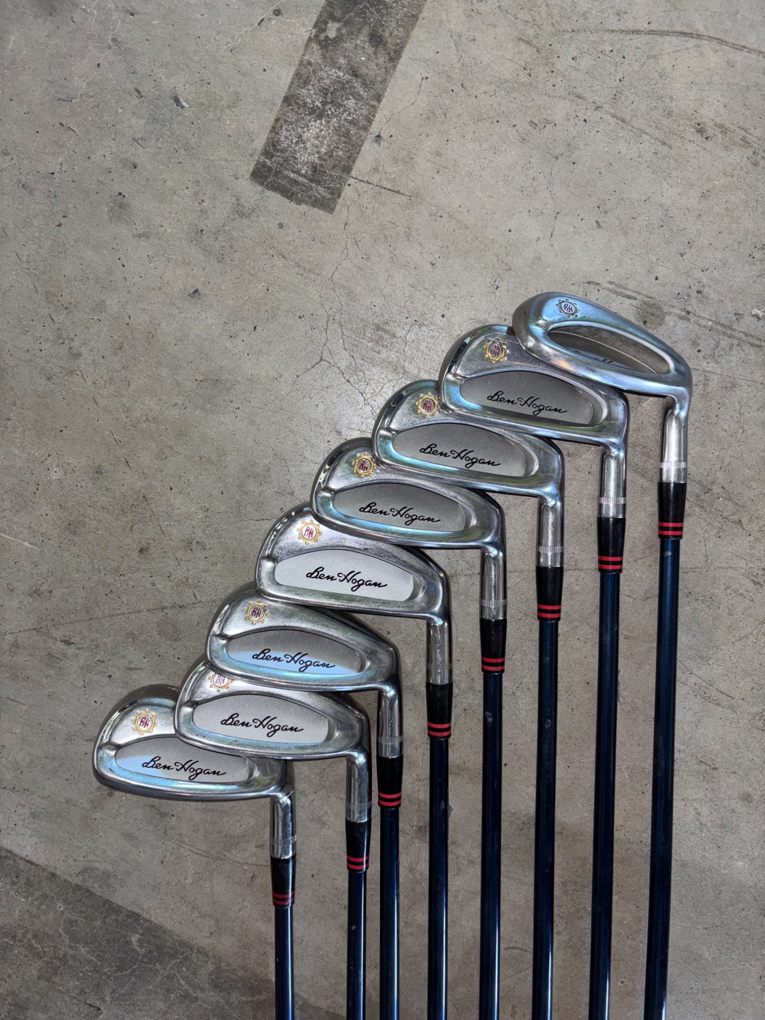 Ben Hogan Eisen-Set, 8 Schläger, Graphitschäfte – Bild 2