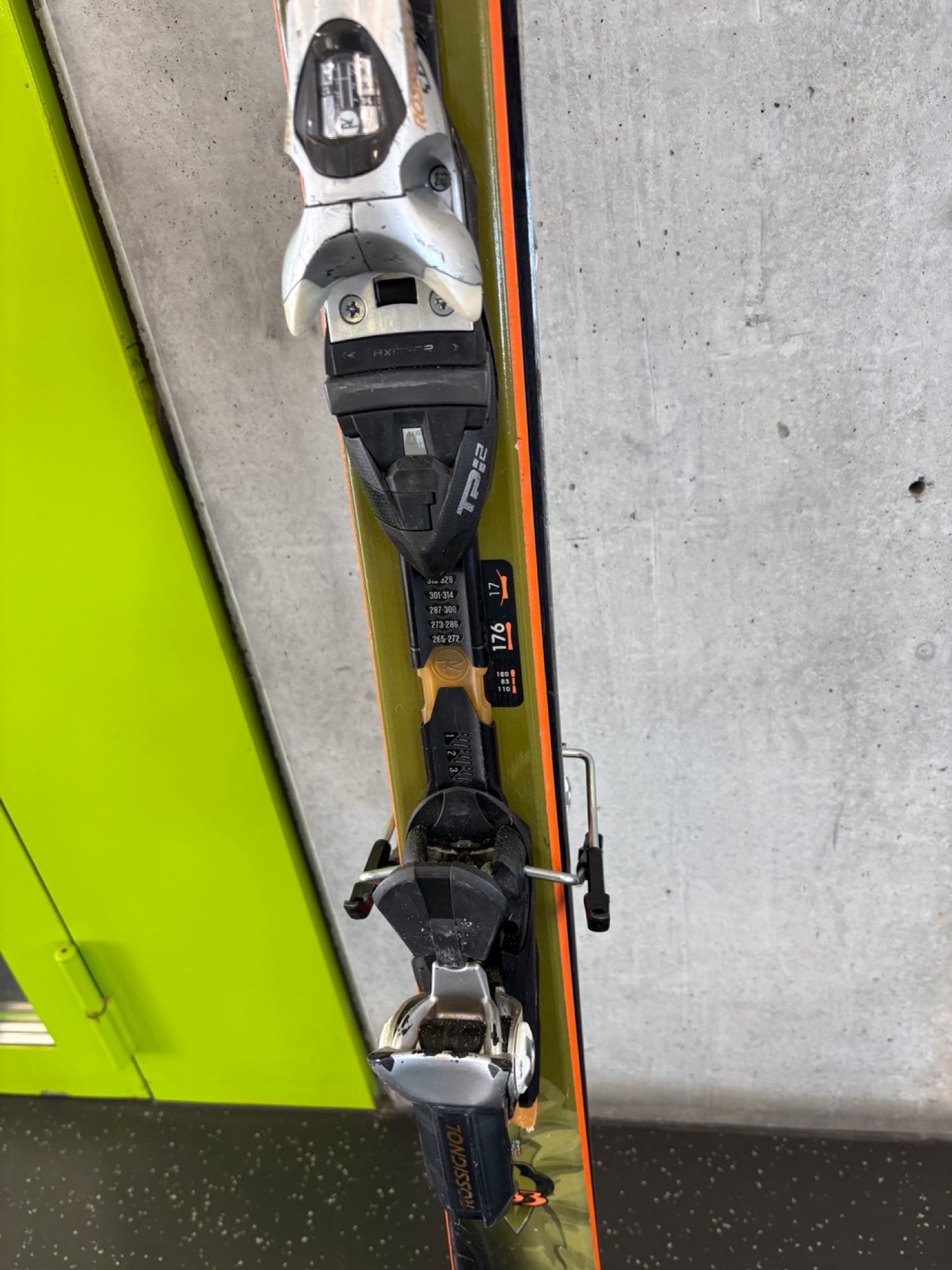 Rossignol Ski Bandit mit Bindung, 176 cm – Bild 2