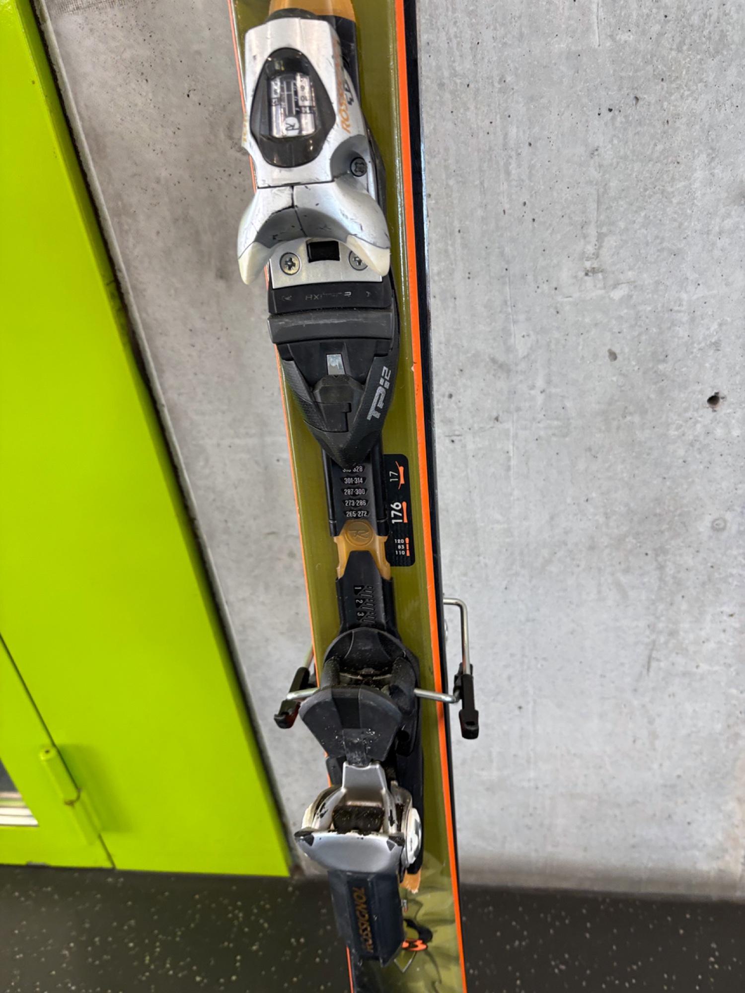 Rossignol Ski Bandit mit Bindung, 176 cm – Bild 3