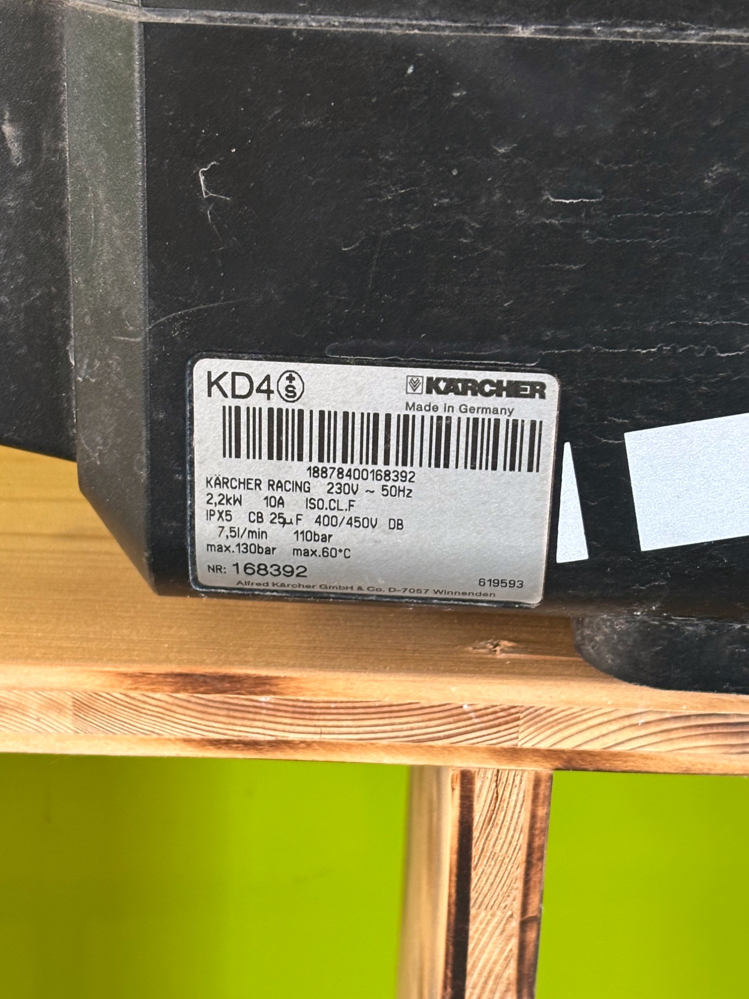 Kärcher Racing KD4 Hochdruckreiniger – Bild 3