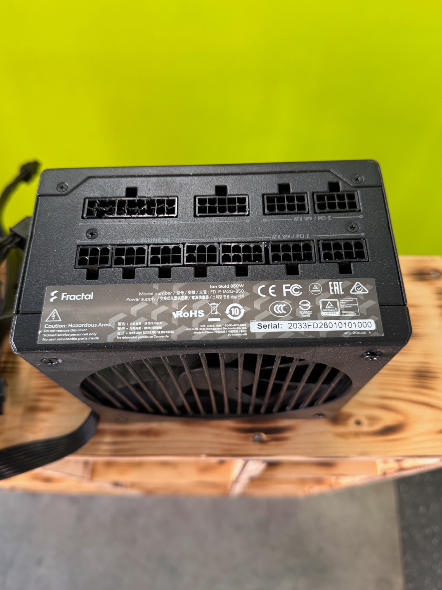 Fractal Ion Gold 850W Netzteil, modular – Bild 2