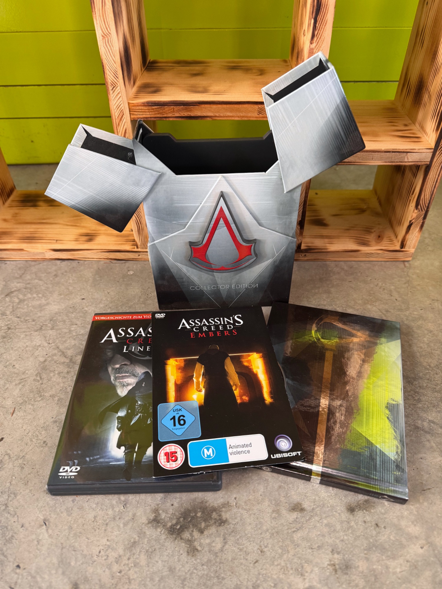 Assassin's Creed Collector Edition Box mit DVDs