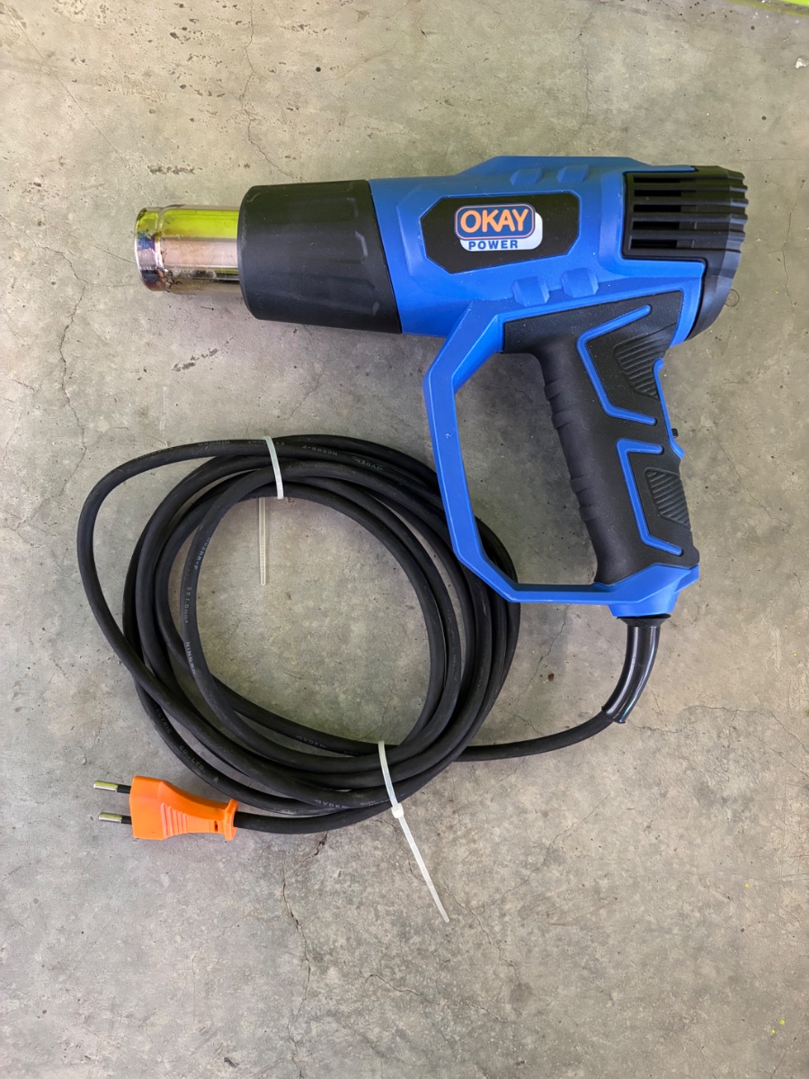 Okay Power Heissluftfön 2000W – 350/550°C