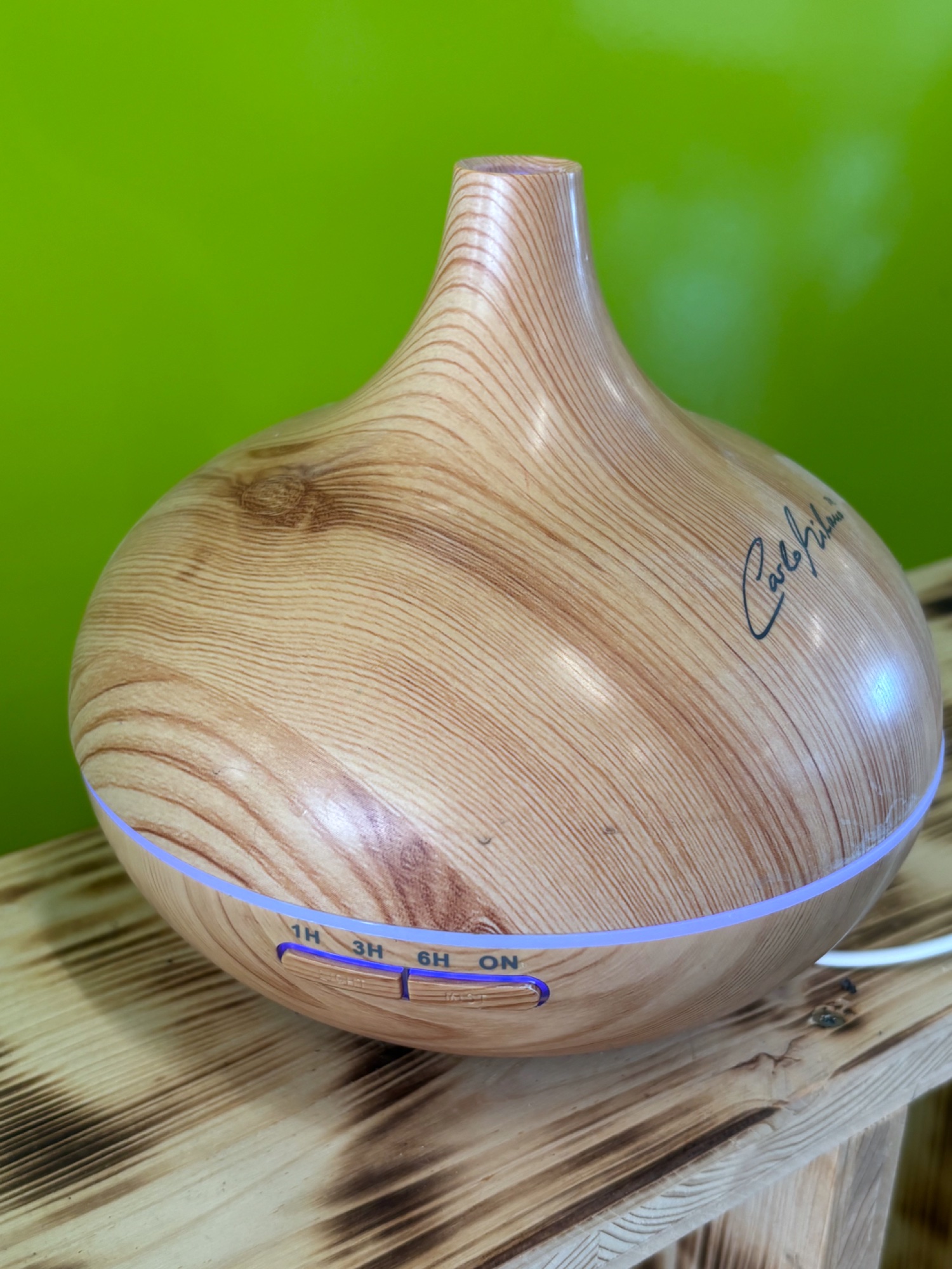Carlo Milano Aroma-Diffuser in Holzoptik – Bild 2