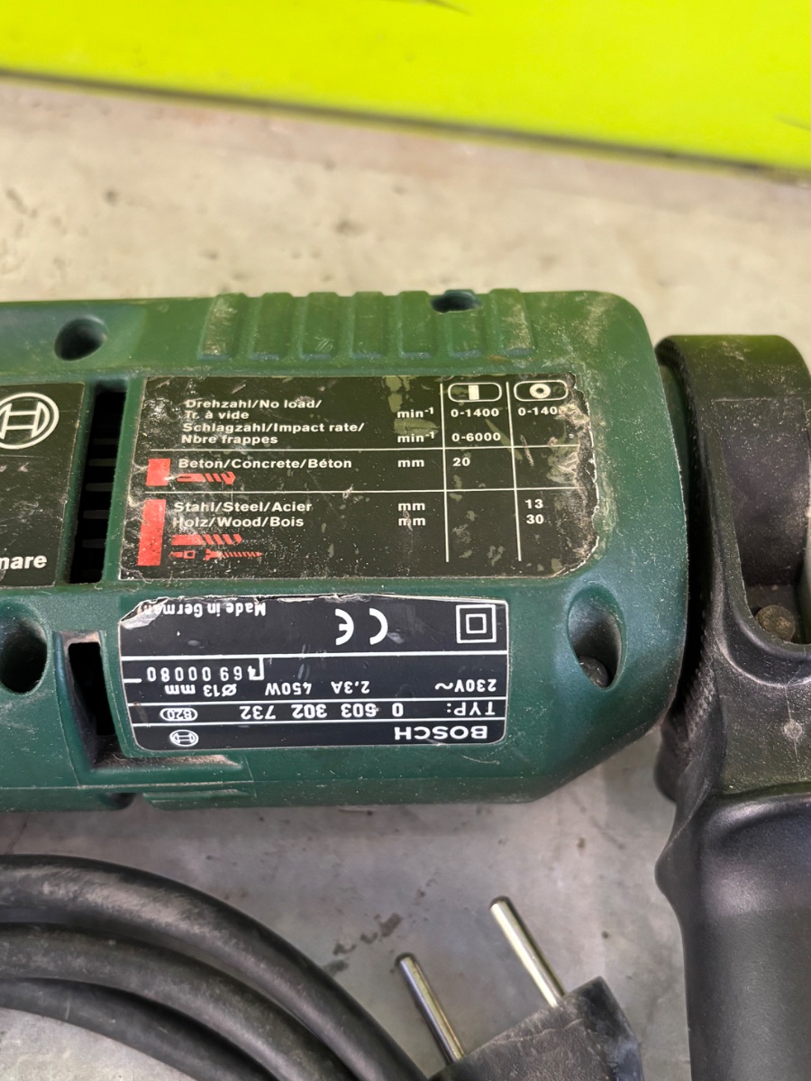 Bosch Hammer PBH 1 R Schlagbohrmaschine 450W – Bild 3