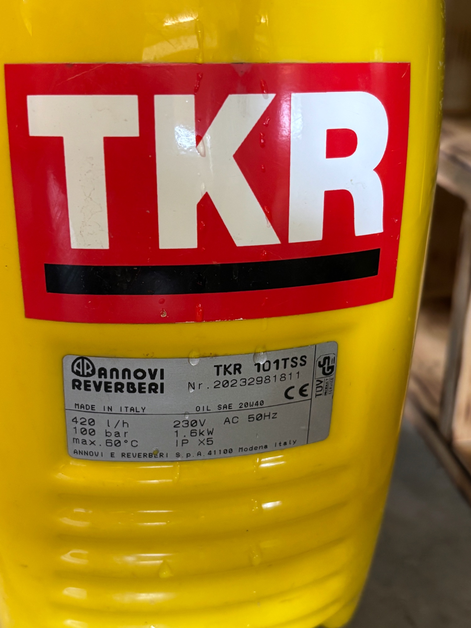 TKR 101TSS Hochdruckreiniger 100 bar, Annovi Reverberi – Bild 3