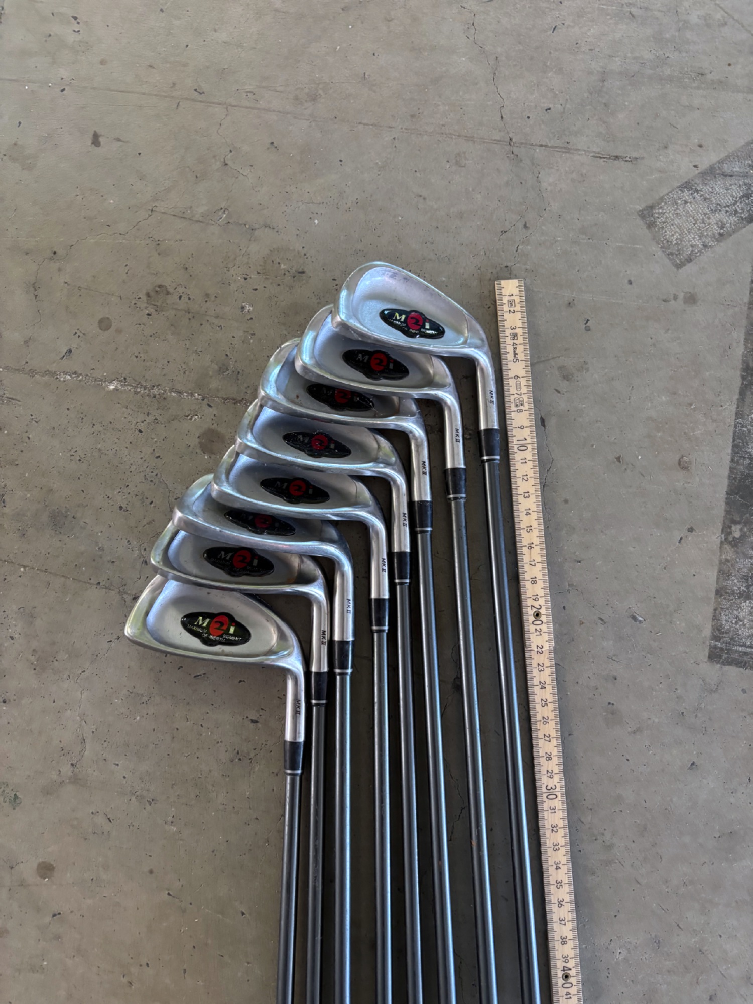 Golfschläger Set MX2i, 8 Eisen, Graphit – Bild 2