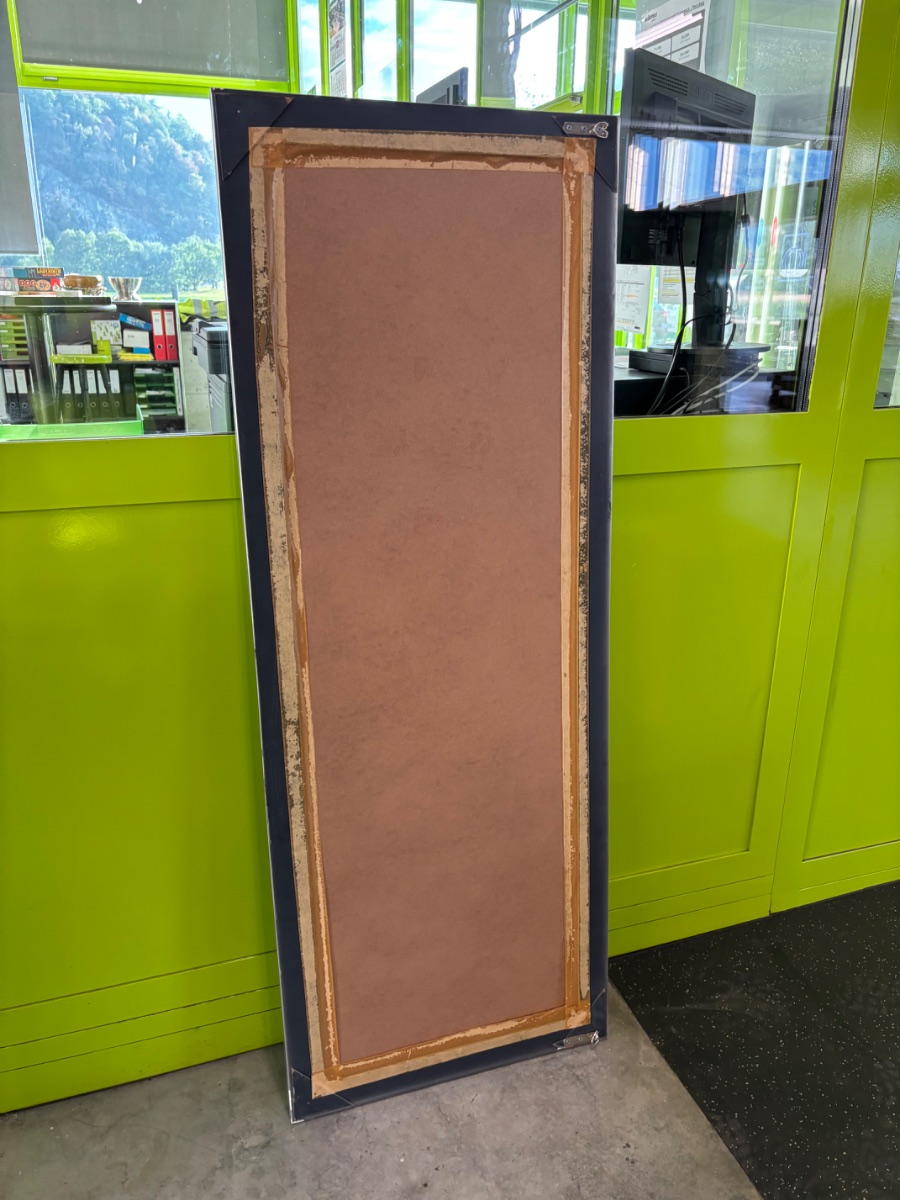Standspiegel 160x60 cm, silberner Rahmen – Bild 2