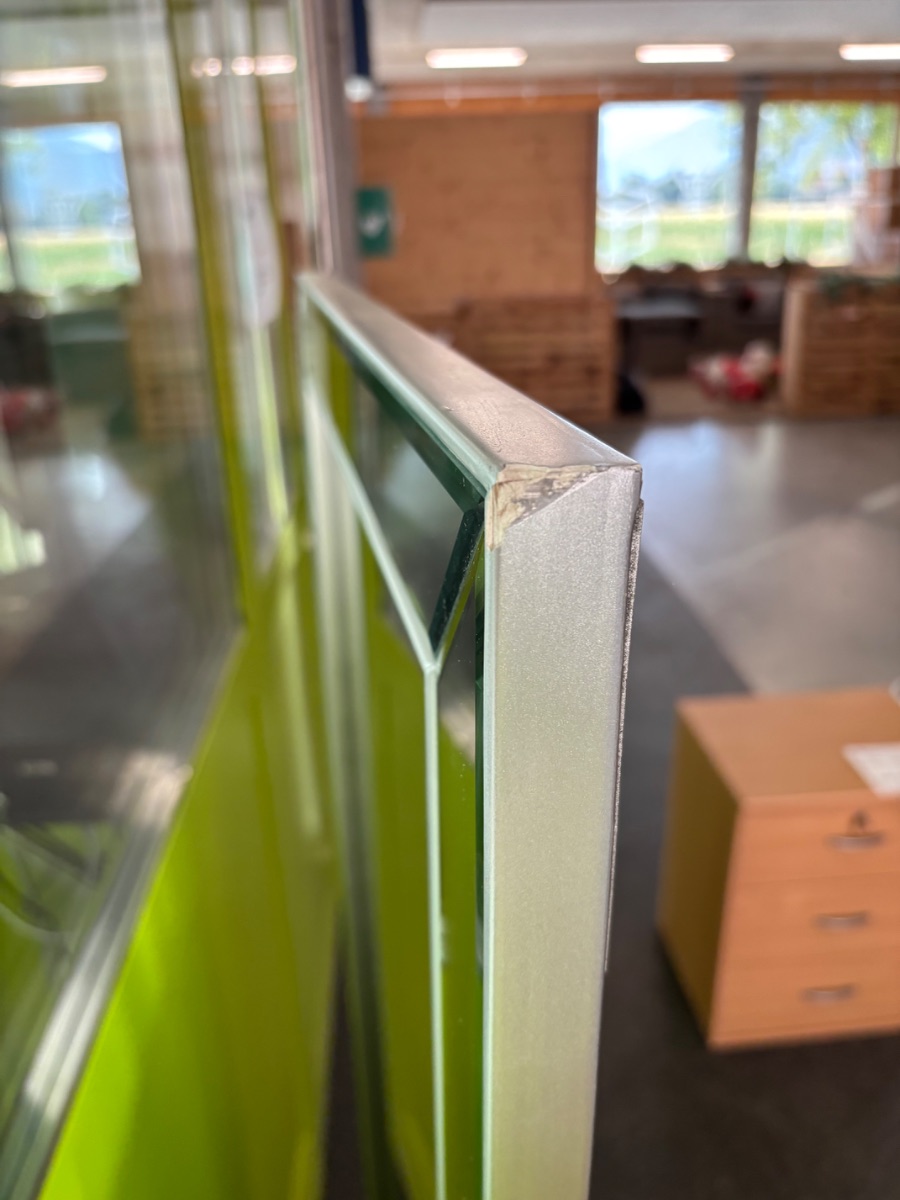 Standspiegel 160x60 cm, silberner Rahmen – Bild 3