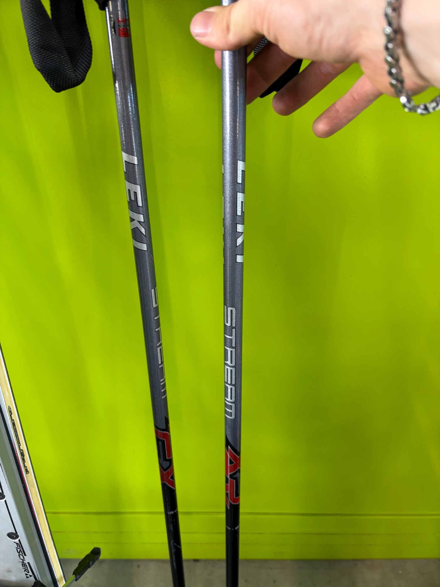 Fischer Progressor 9+ Ski 165 cm mit Leki Stöcken – Bild 6