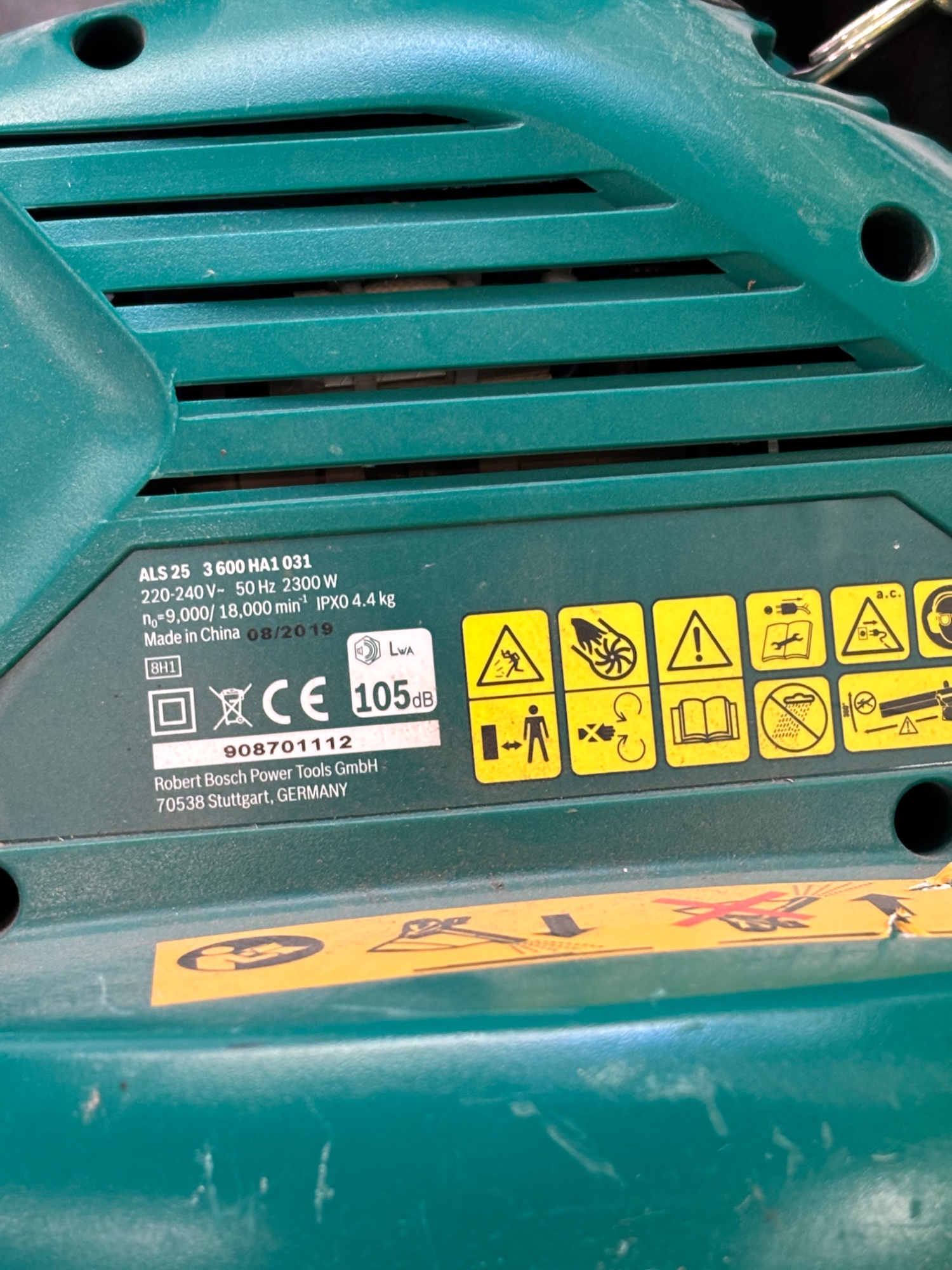 Bosch ALS 25 Laubsauger und Laubbläser, 2300 W – Bild 3