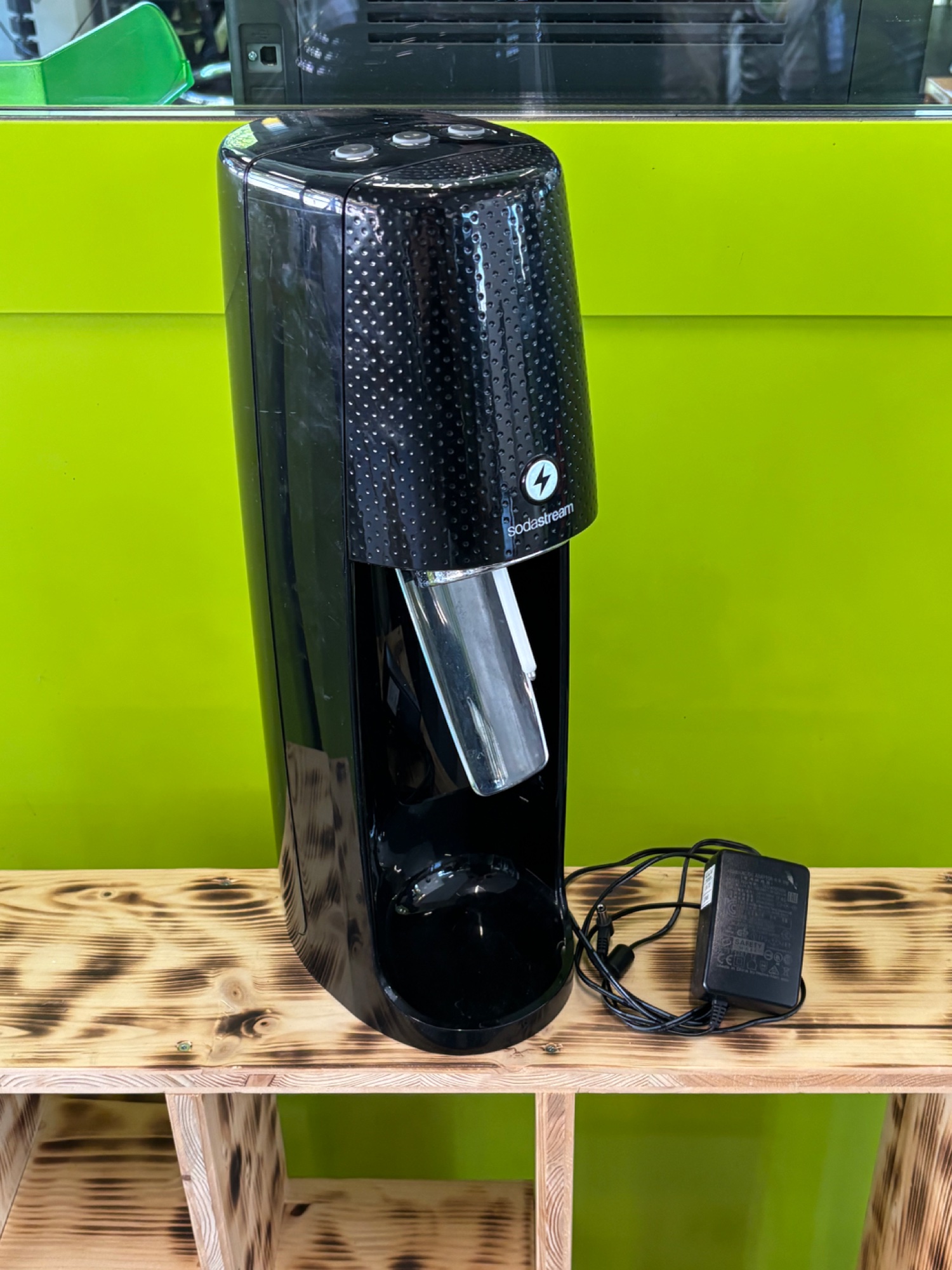 SodaStream One Touch Wassersprudler, schwarz