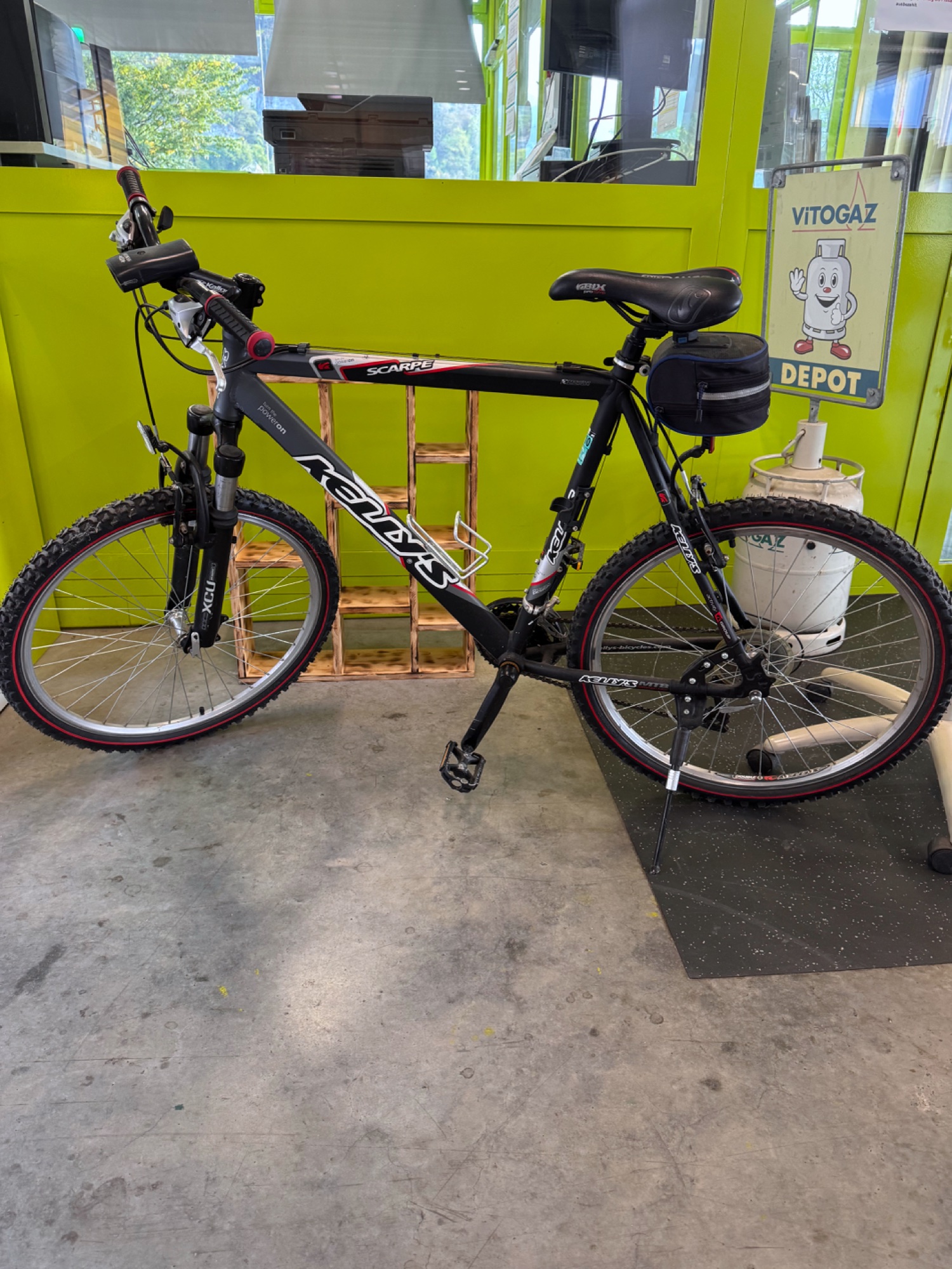 Kellys Scarpe Mountainbike 26 Zoll, schwarz