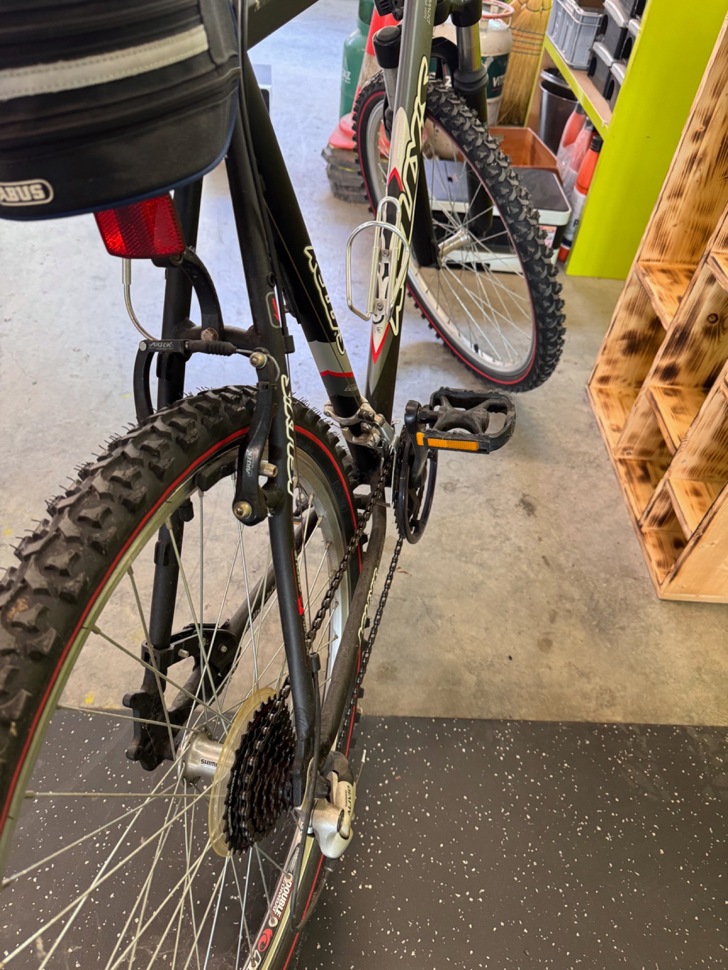 Kellys Scarpe Mountainbike 26 Zoll, schwarz – Bild 6