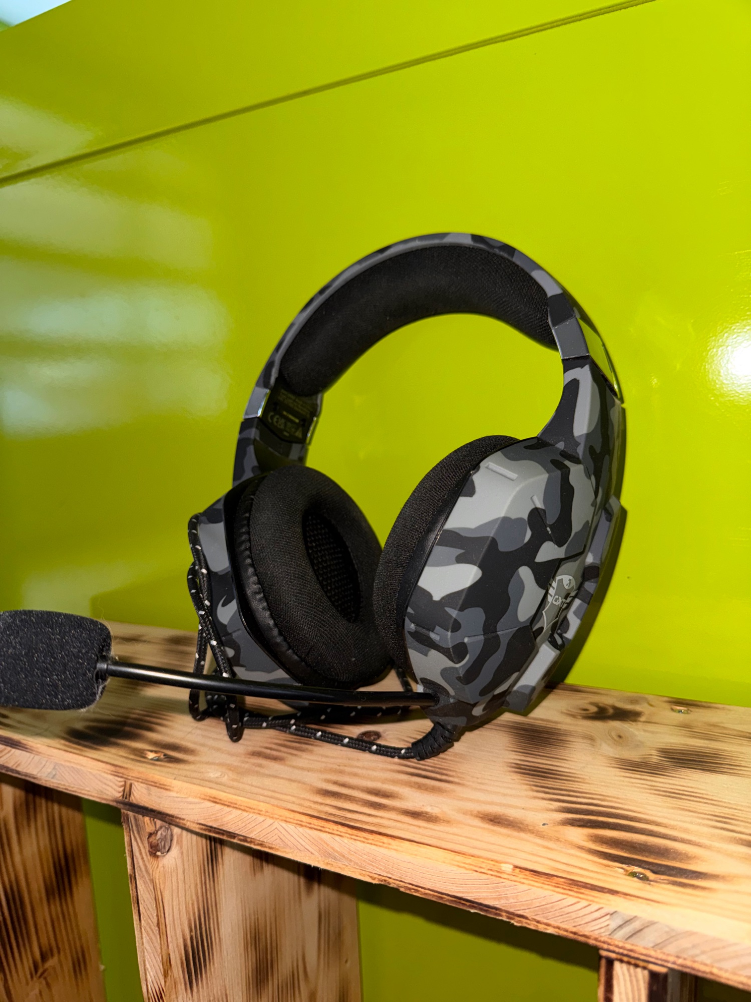 Trust Gaming-Headset mit Mikrofon, Camo grau – Bild 3